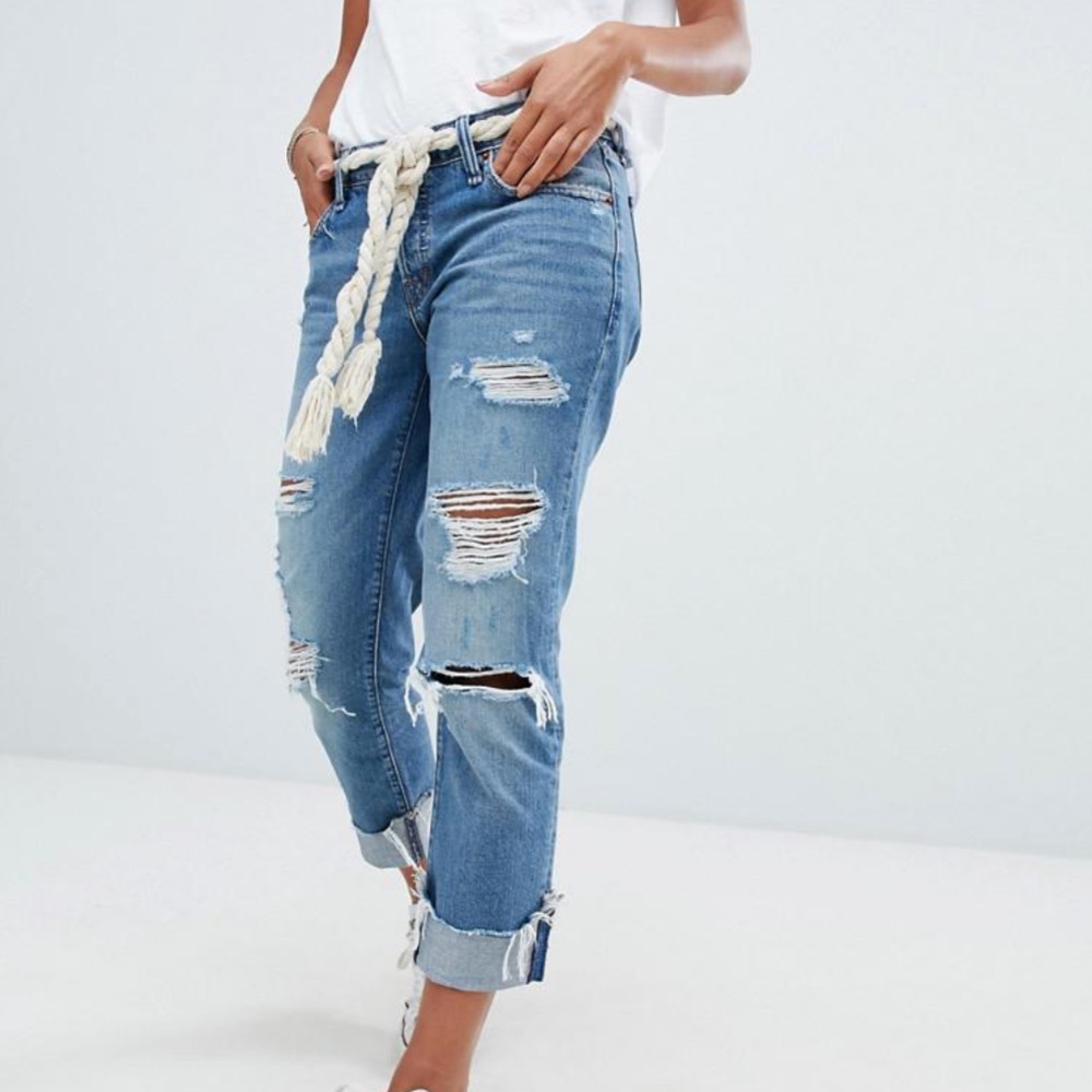 Abercrombie boyfriend jeans